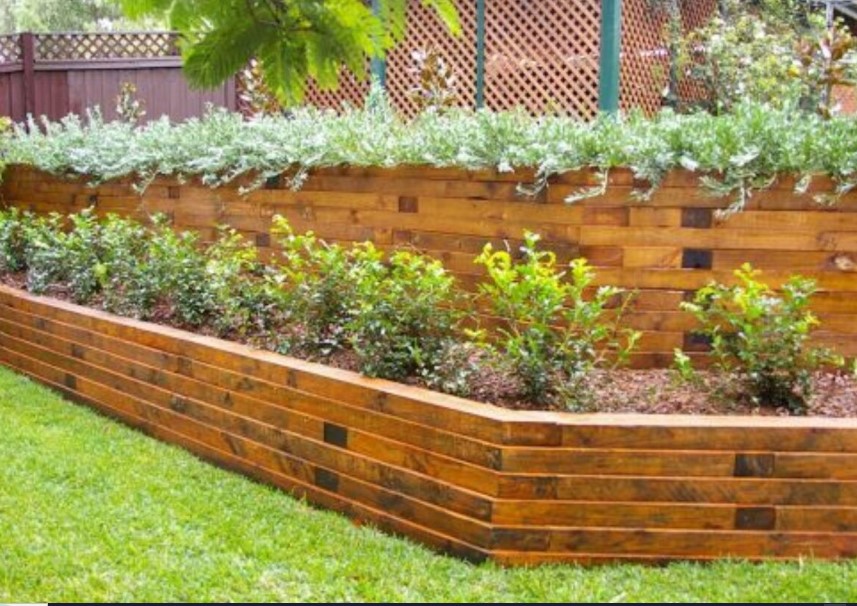 timber retaining walls Australia