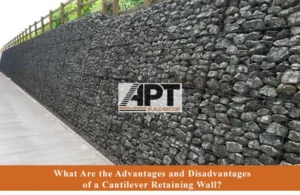 What Are the Advantages and Disadvantages of a Cantilever Retaining Wall