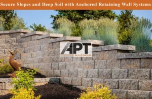 Secure Slopes and Deep Soil with Anchored Retaining Wall Systems