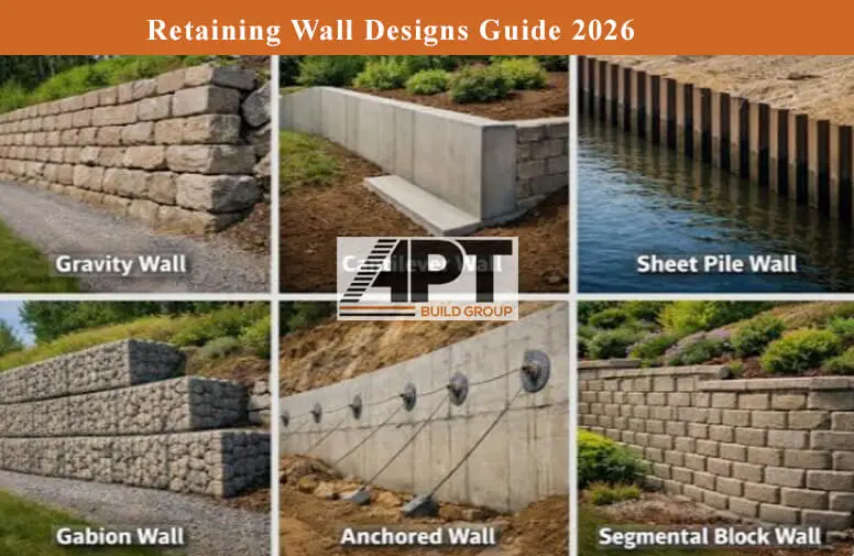 Retaining Wall Designs Guide 2026