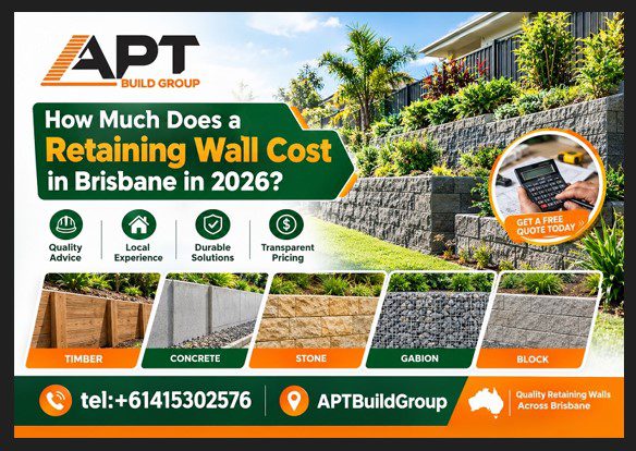 How Much Does a Retaining Wall Cost in Brisbane in 2026?