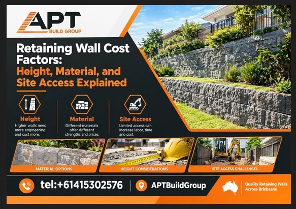 Retaining Wall Cost Factors